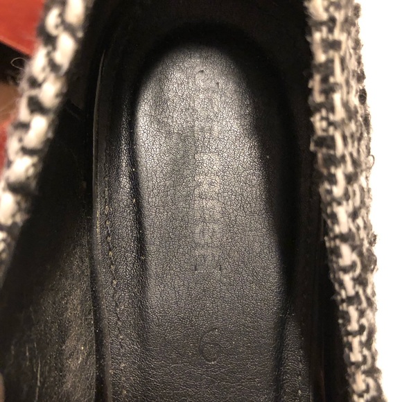 Joe Fresh 9US black/white tweed flats - Picture 6 of 6